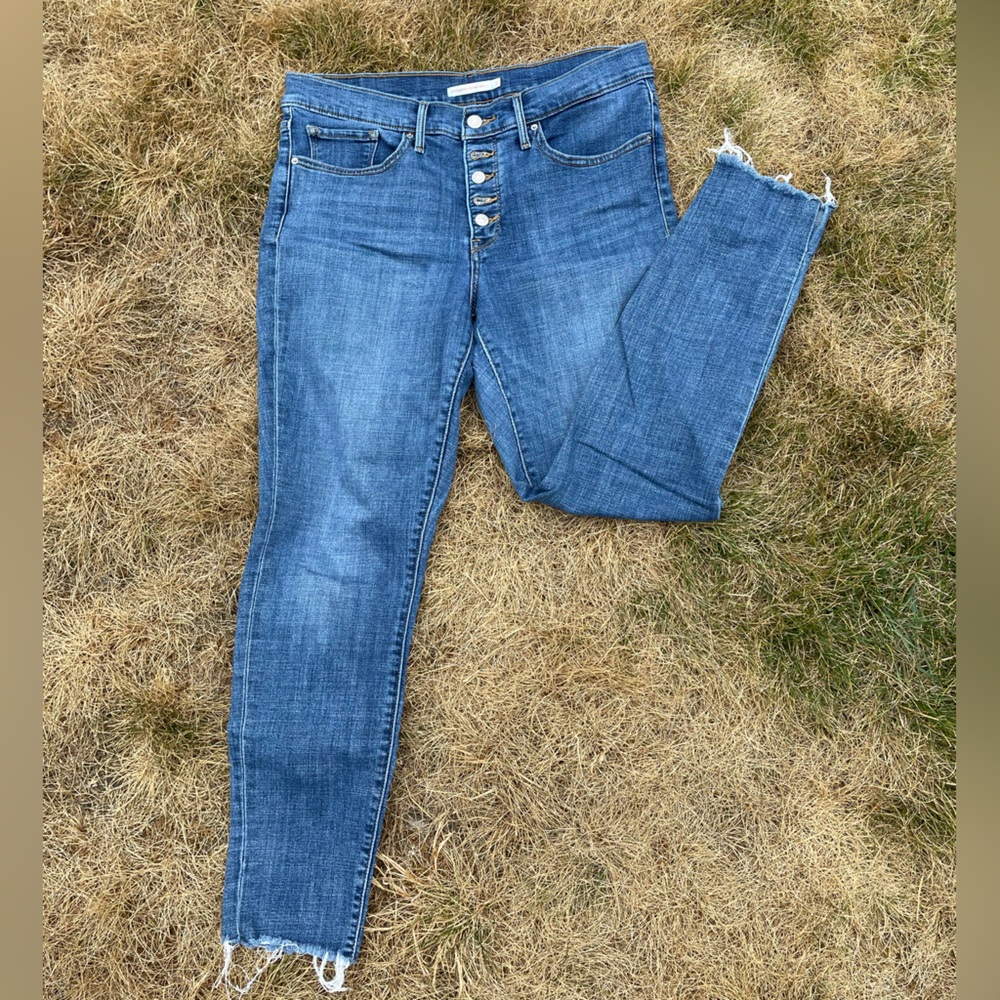 Levi's Women's Blue Skinny Jeans